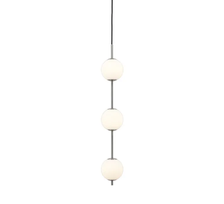 Suspension, Audrey 3, acier, LED, 2700K, 1650 lm, Ø12cm, H76,5cm - Umage