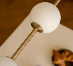 Suspension*Umage Suspension, Audrey linear, , LED, 2700K, 2230 lm, Ø12cm, H117,5cm - laiton