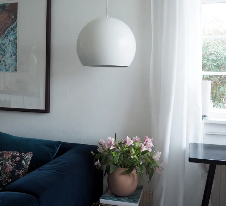 Suspension*Frandsen Suspension, Ball, , Ø40cm, H33cm - blanc mat