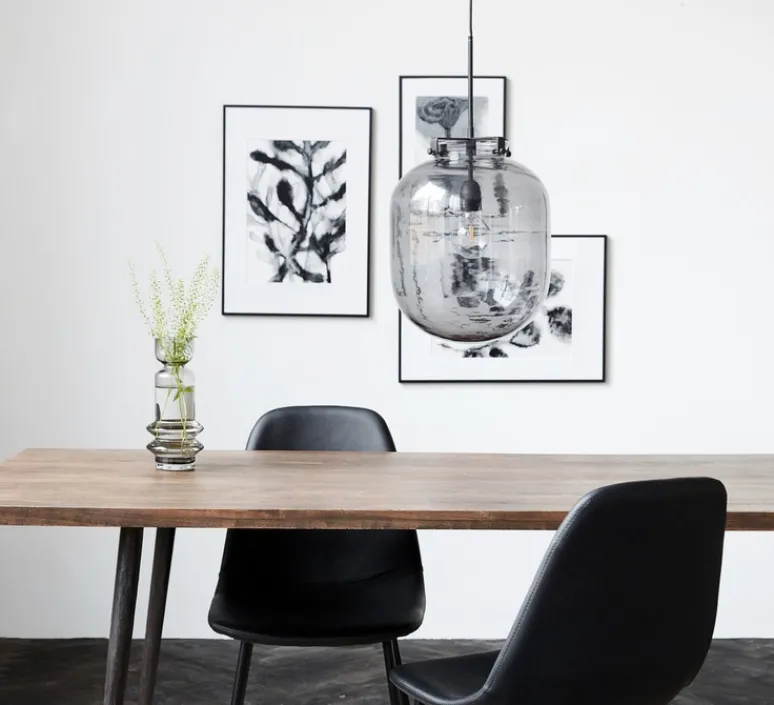 Suspension*House Doctor Suspension, Ball, , H35cm, Ø30cm - gris