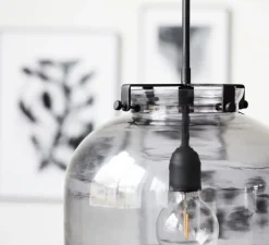 Suspension*House Doctor Suspension, Ball, , H35cm, Ø30cm - gris