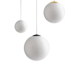 Suspension*Zangra Suspension, Ball, IP40, , Ø20cm, H20cm - blanc