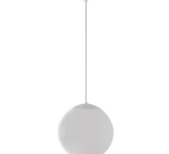 Suspension, Ball, IP40, blanc, Ø30cm, H30cm - Zangra