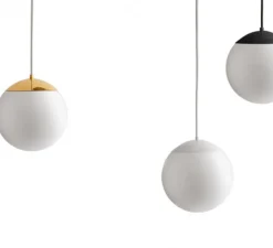 Suspension, ball, laiton, Ø20cm, H100cm - IP40 - Zangra