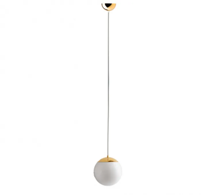 Suspension, ball, laiton, Ø20cm, H100cm - IP40 - Zangra
