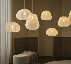 Suspension, Balloon Cloud, écru, E27 Led, Ø57cm, H35,5cm - Bolia