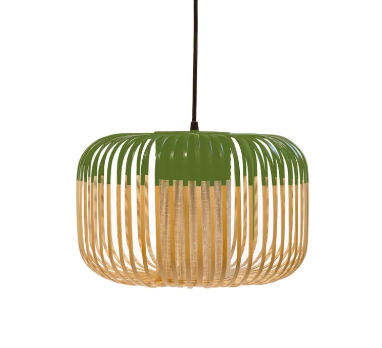 Suspension, Bamboo Light S, vert, Ø35cm, h23cm- Forestier