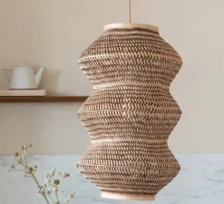 Suspension*Good&Mojo Suspension, Barbados XL, , Ø40cm, H69cm - naturel et marron