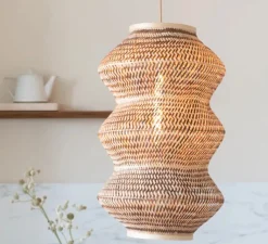 Suspension*Good&Mojo Suspension, Barbados XL, , Ø40cm, H69cm - naturel et marron