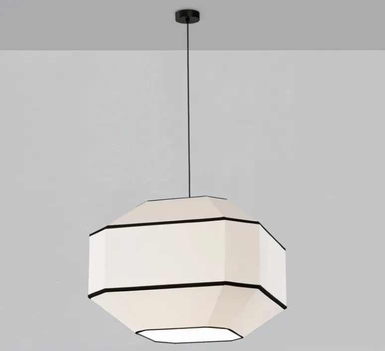 Suspension*ACB Suspension, Bauhaus 60 kit noir, , Ø60cm, H37,6cm - noir et blanc