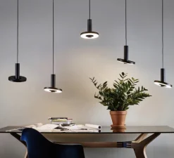 Suspension, Bead box 108, noir, Ø21,5cm, H21,7cm, LED, 2100-3000K, 900 lm - TONONE