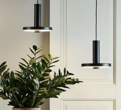 Suspension, Bead, noir, Ø21,5cm, H21,7cm, LED, 2100-2800K, 900 lm - TONONE