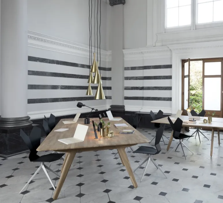 Suspension*Tom Dixon Suspension, Beat Tall, , LED, dim, 3000k, 800 lm, Ø19cm, H36cm - laiton brossé