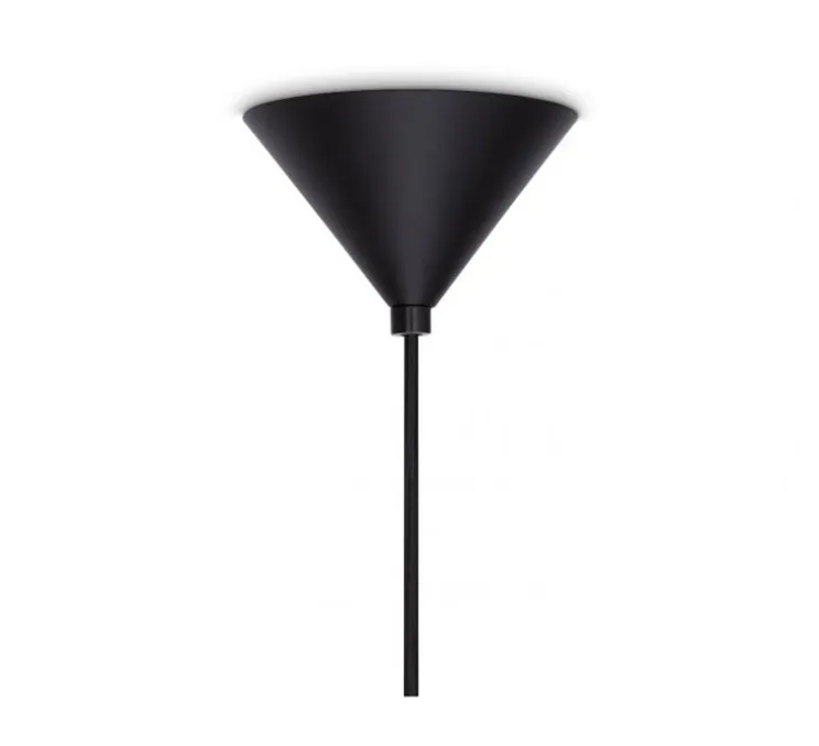 Suspension, Beat Wide, noir, intérieur or, LED, 3000K, 800lm, Ø36cm, H16cm - Tom Dixon