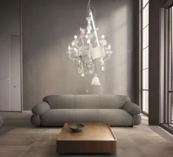 Suspension*Karman Suspension, Beautiful Mess, , Ø70cm, H180cm - blanc mat