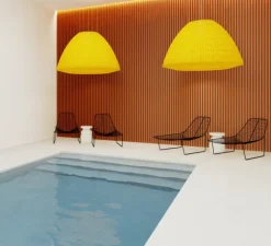 Suspension*Axolight Suspension, Bell 180, , Ø180cm, H112cm - jaune