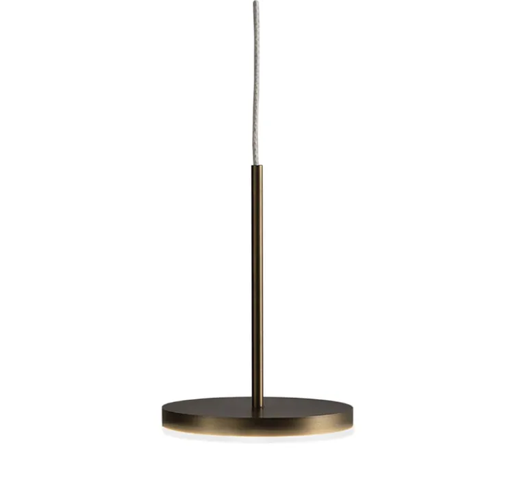 Suspension*Panzeri Suspension, Bella direct sans rosace, , IP40, LED, 2700K, 467lm, Ø10,1cm, H14cm - bronze
