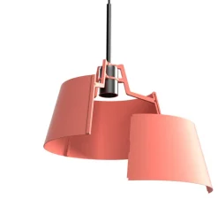 Suspension, Bella, rose aurore, Ø27cm, H32cm - Tonone