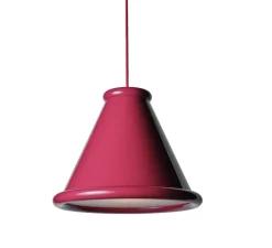 Suspension, Belle, Rouge violet, LED, dim, 2700K, 581 lm, Ø36cm, H28,5cm - Belid