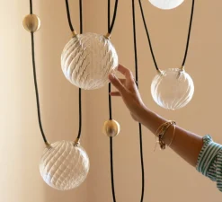 Suspension, Beloio, transparent, Ø14,5cm - Margaux Keller Collections