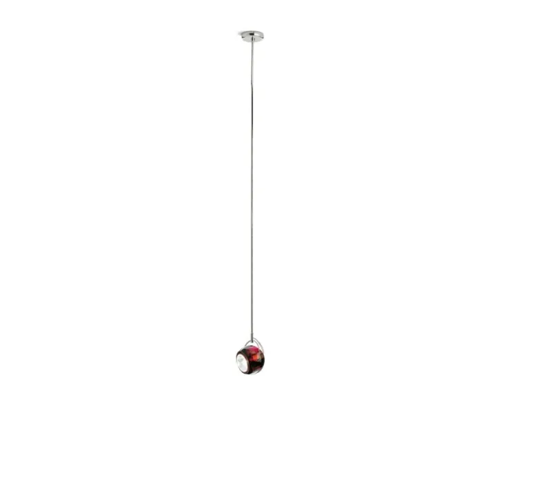 Suspension*Fabbian Suspension, Beluga Color, , Ø9cm, H11cm - rouge