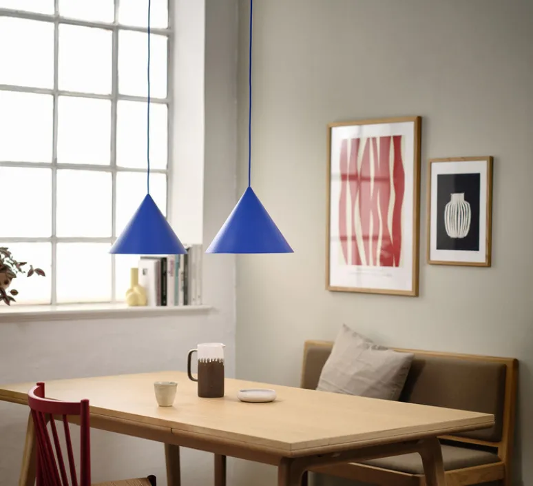 Suspension*Frandsen Suspension, Benjamin, , Ø30cm, H22cm - bleu