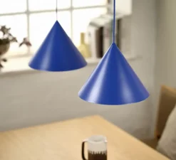 Suspension*Frandsen Suspension, Benjamin, , Ø30cm, H22cm - bleu