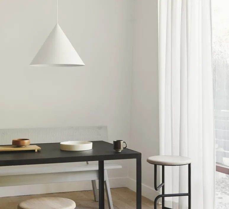 Suspension*Frandsen Suspension, Benjamin XL, mat, Ø46cm, H35cm - blanc