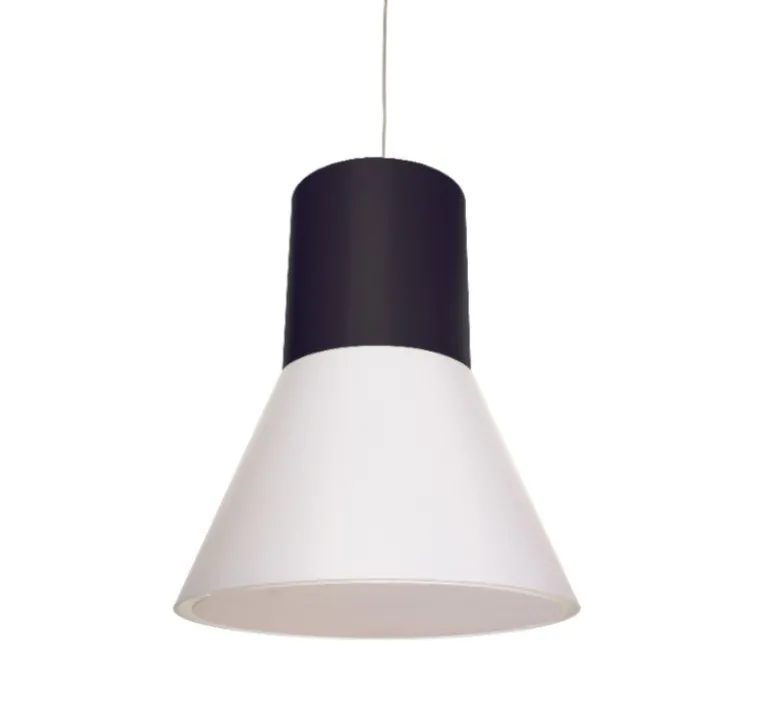 Suspension*Fraumaier Suspension, bigandy, blanc & noir, H60cm - noir et blanc