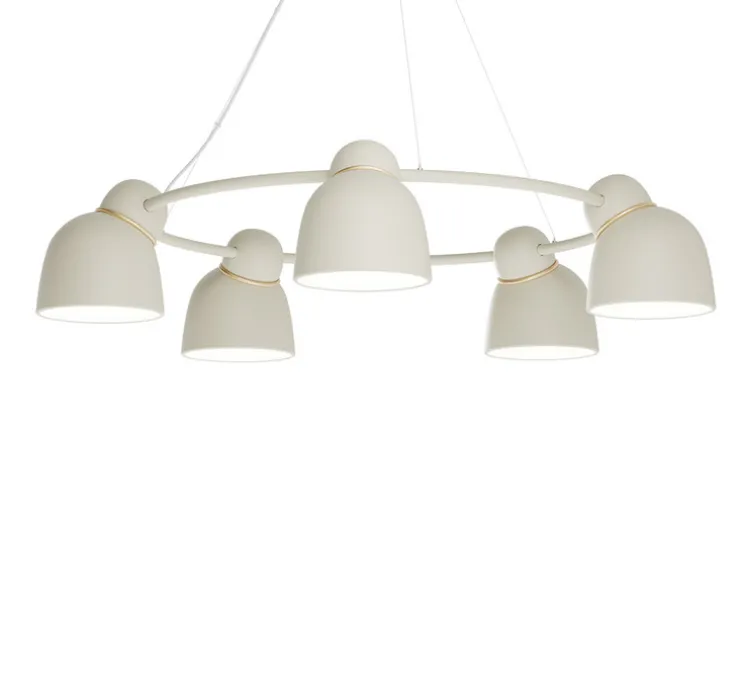 Suspension, Bird, sable et laiton, Ø95,3cm, H18,9cm - Belid