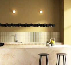 Suspension*Oblure Suspension, Blockchain 29, , 3000K, L317,5cm, H13,4cm - noir