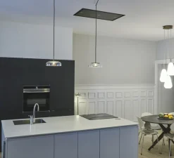 Suspension*Nuura Suspension, Blossi 1, , 2418K, 162lm, Ø23cm, H15cm - or, transparent