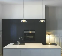 Suspension*Nuura Suspension, Blossi 1, , 2418K, 162lm, Ø23cm, H15cm - or, transparent