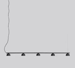 Suspension*Northern Suspension, Blush Rail 5, , LED, dim, 2700K, 3300 lm, L150cm, H7,5cm - noir mat