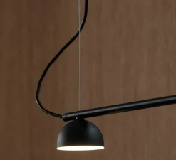 Suspension*Northern Suspension, Blush Rail 5, , LED, dim, 2700K, 3300 lm, L150cm, H7,5cm - noir mat