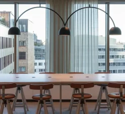 Suspension, Bob Bow, noir, LED, 3000K, 2514 lm, L233,7cm, H58,5cm - Zero