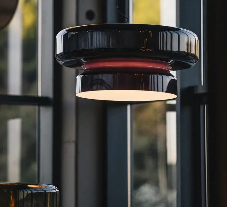 Suspension, Bohemia 84, violet, LED, 2700k, 1619lm, dim triac, Ø84cm, H41,5cm - Marset