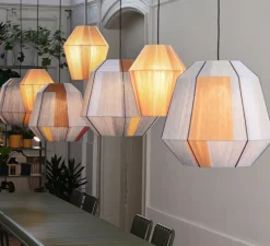 Suspension, Bonbon 320, jaune, Ø32cm, H38cm - HAY