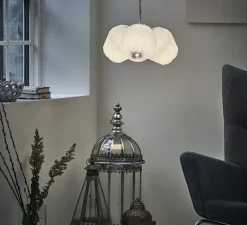 Suspension*Le Klint Suspension, Bouquet 3 Large, papier , Ø55cm, H50cm - blanc