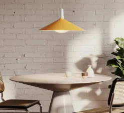 Suspension, Bower L, Jaune, Ø60cm, H15,5cm - Tala