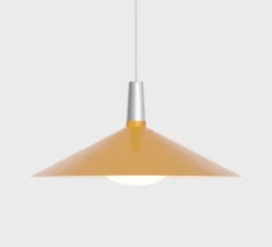 Suspension, Bower L, Jaune, Ø60cm, H15,5cm - Tala