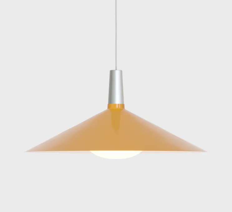 Suspension, Bower L, Jaune, Ø60cm, H15,5cm - Tala