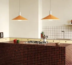 Suspension, Bower L, Jaune, Ø60cm, H15,5cm - Tala