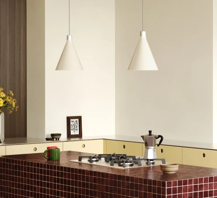 Suspension, Bower S, blanc, Ø22cm, H23cm - Tala