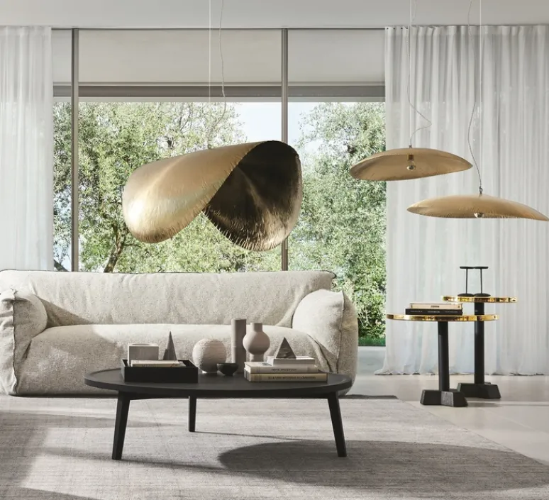 Suspension*Gervasoni Suspension, Brass 96, , Ø120cm, H42cm - laiton