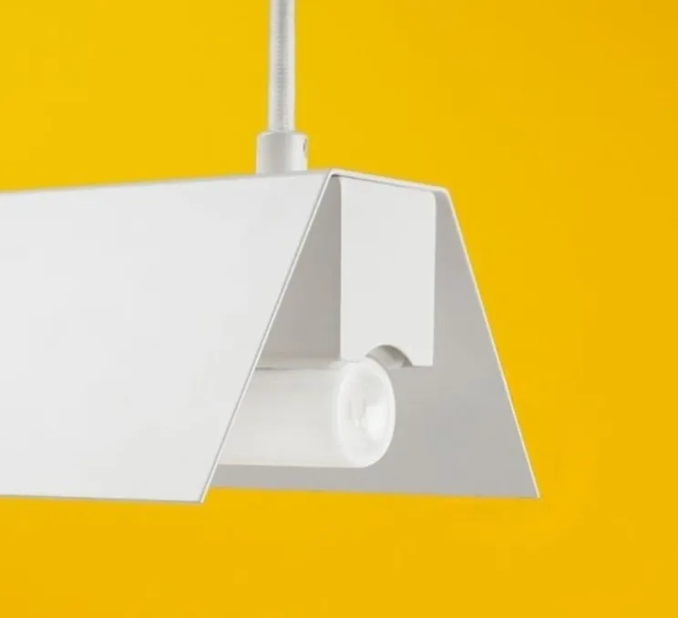 Suspension, brenda, blanc, L100cm, H15cm - Zangra