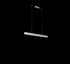 Suspension, Bridge 110, Blanc brouillard, LED, dim, 2700K, 1492 lm, L110cm, H5,1cm - Tonone