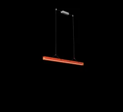 Suspension, Bridge 110, Orange lave, LED, dim, 2700K, 1492 lm, L110cm, H5,1cm - Tonone