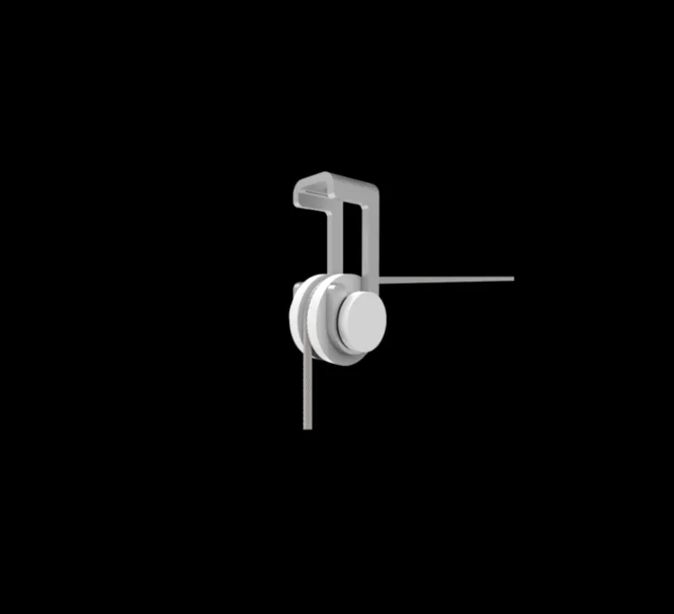 Suspension, Bridge 220, Vert toxique, LED, dim, 2700K, 3068 lm, L220cm, H5,1cm - Tonone