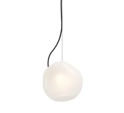 Suspension, Bright Barocco +, câble noir, laiton, Ø25cm, H25cm - Nordic Tales